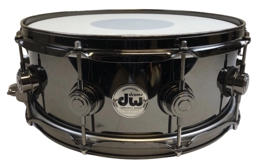 DW Black Nickel Over Brass Snare - 5x14